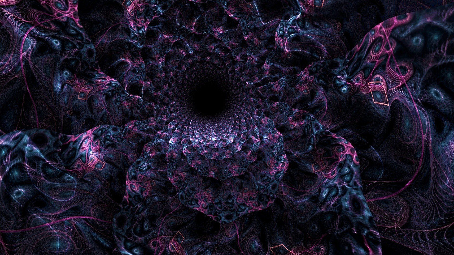 Abstract fractals digital art Eater raw renders wallpaper ...