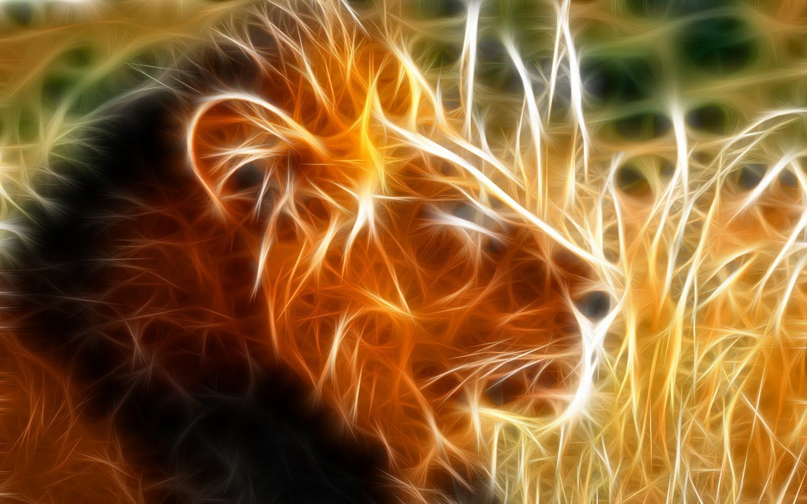 abstract lion wallpaper various sizes