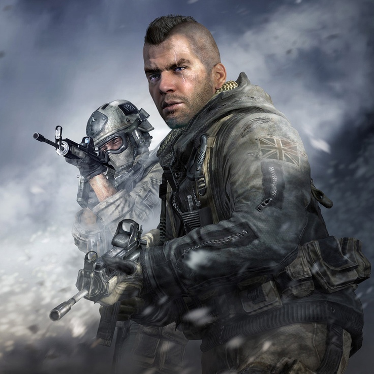 Wallpaper image of Call of Duty: Modern Warfare protagonist 