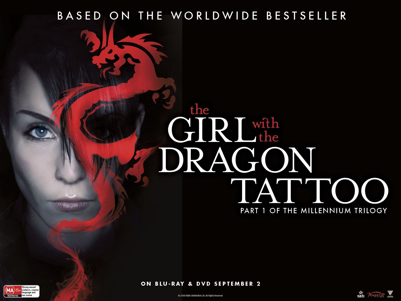 Popular MAsterpiece Girl with a dragon tattoo wallpapers and ...