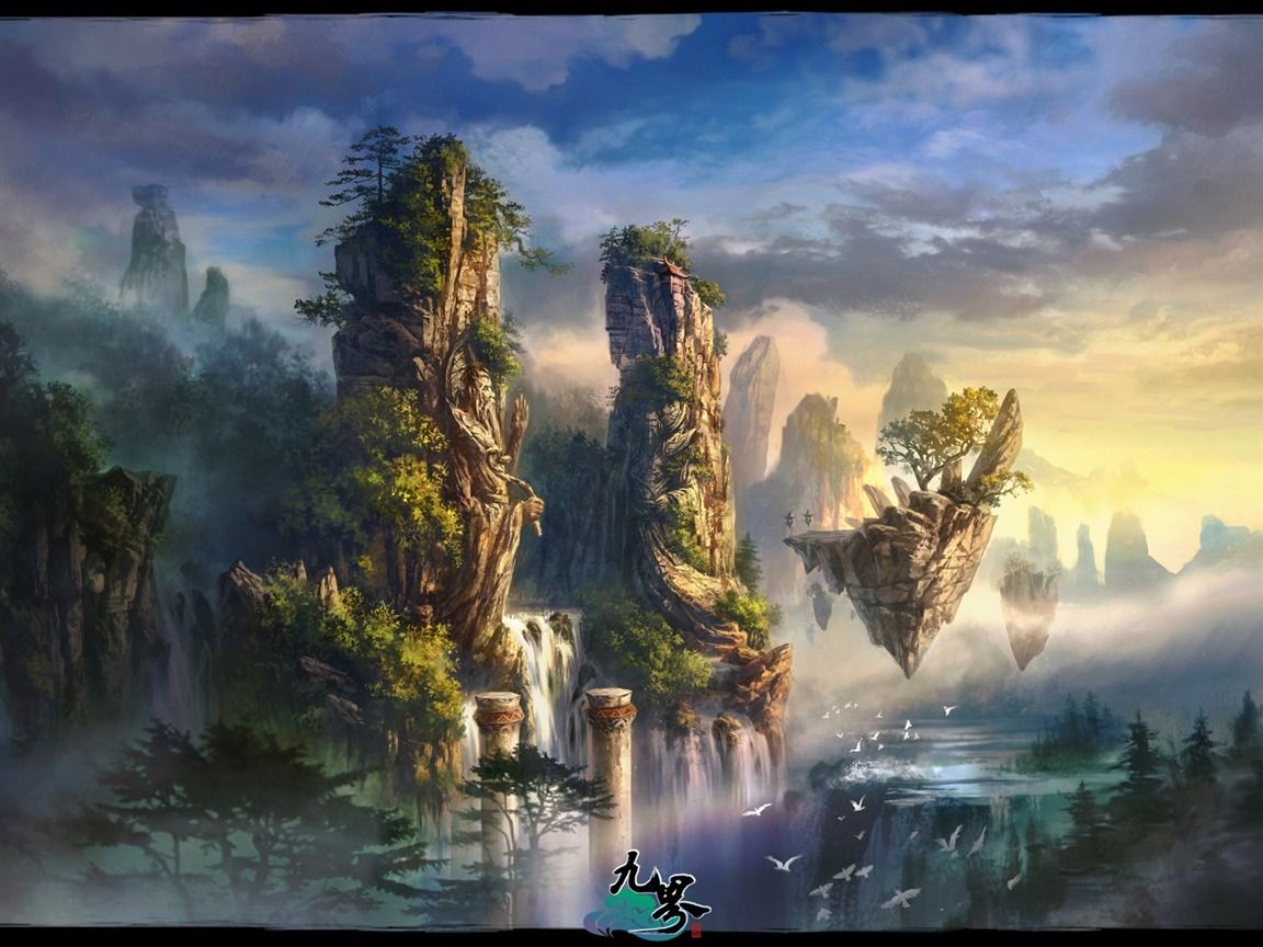 3D fantasy masterpiece Nine world the official game wallpaper 19