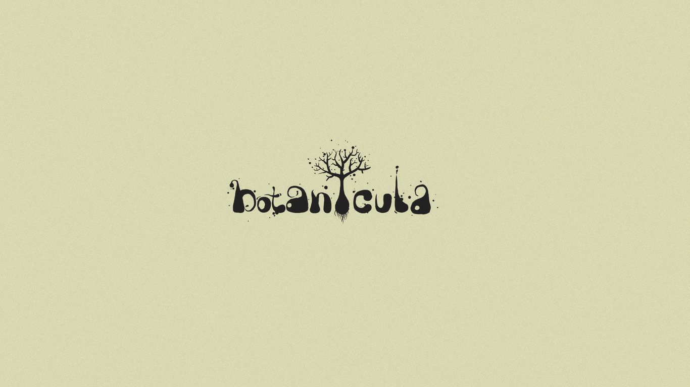1366x768 masterpiece, tree, logo, game, botanicula, font