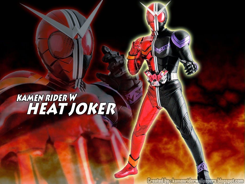 Kamen Rider Wallpapers: Kamen Rider : W - Heat Joker Rider Form