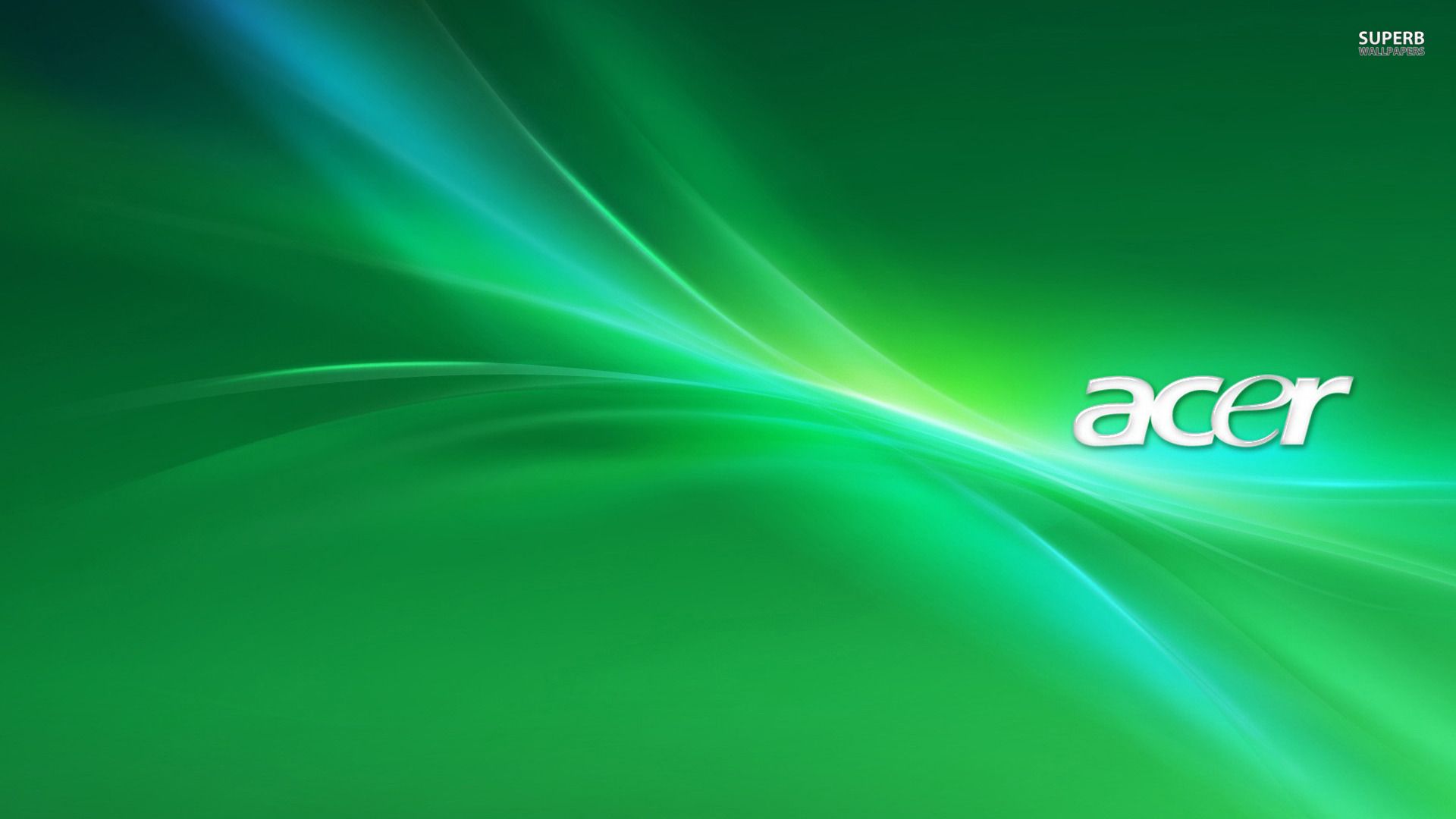 Green Acer logo wallpaper - Computer wallpapers