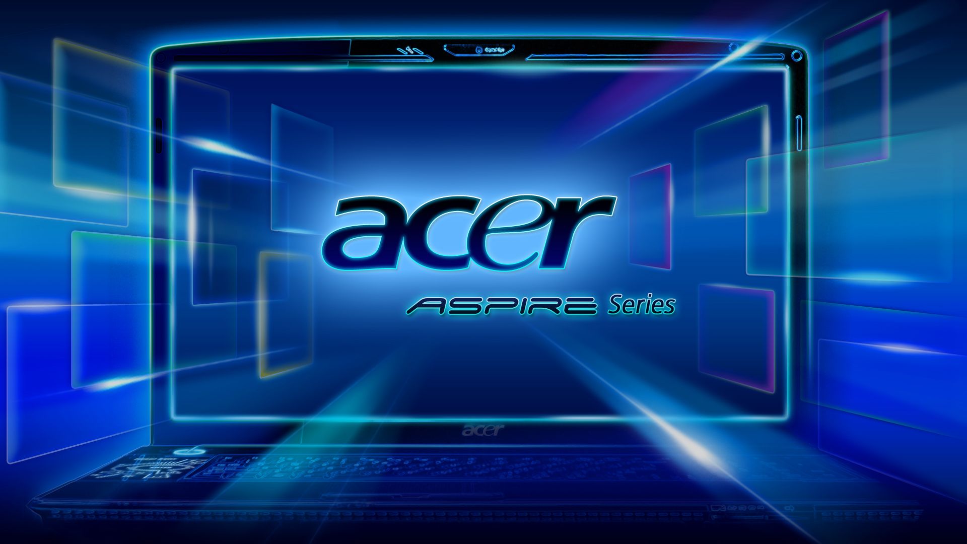 Acer Aspire Series Blue Logo Wallpaper Desktop Wallpaper