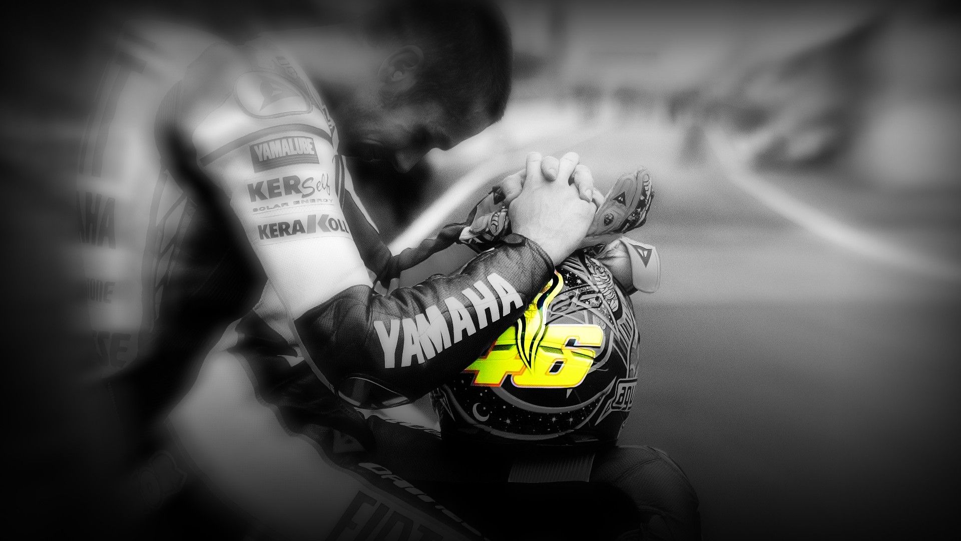 Prayer Of Valentino Rossi MotoGP Sport Wallpaper HD | Wallpaper 4K ...