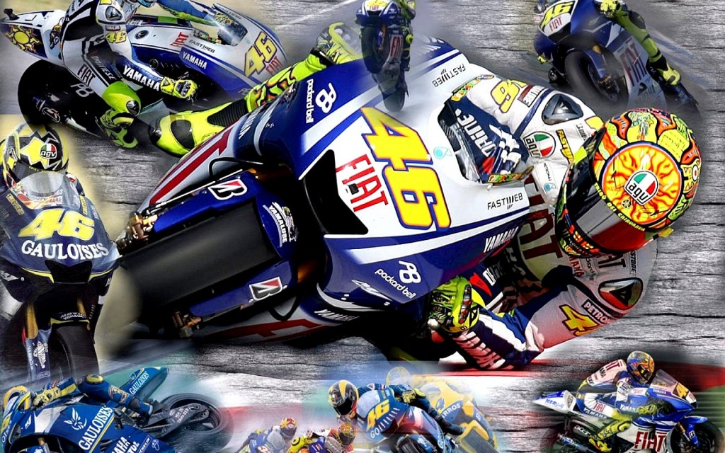 Valentino Rossi Race #3449 Wallpaper | ForWallpapers.com