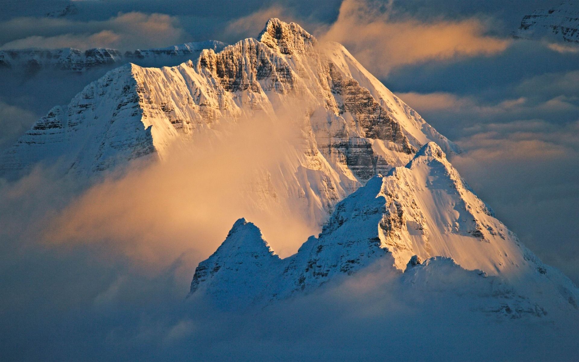 Rockies in Glacier National Park-MAC OS X Mountain Lion HD ...