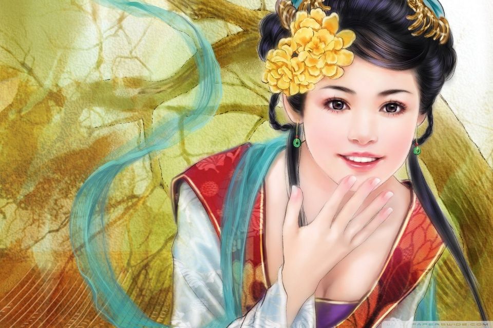 Asian Art HD desktop wallpaper : High Definition : Fullscreen : Mobile