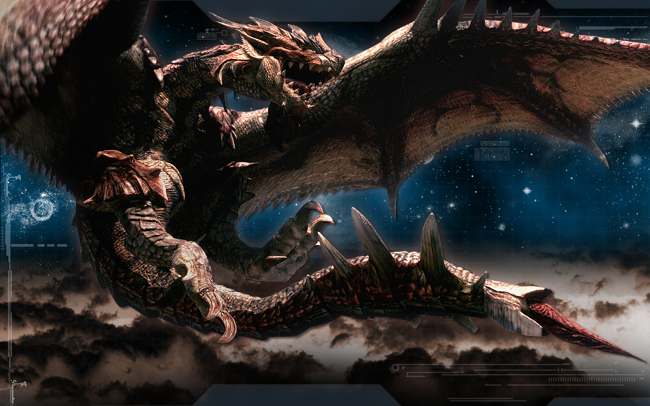 Monster Hunter, Rathalos, Dragon, Video Games Wallpapers HD ...