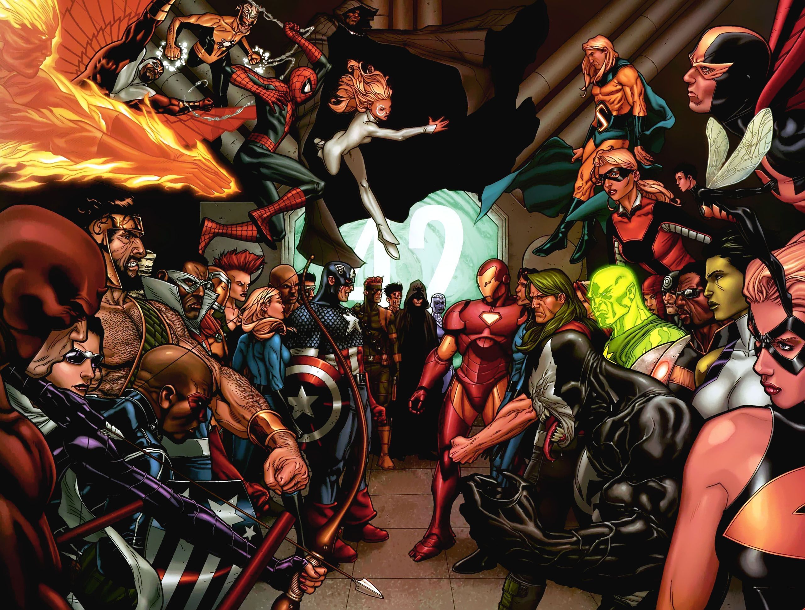 Desktop Fun: Heroes of Marvel Comics Wallpaper Collection