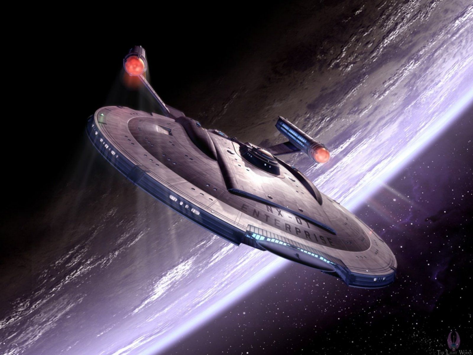 Star Trek Enterprise NX-01 starship - free Star Trek computer ...