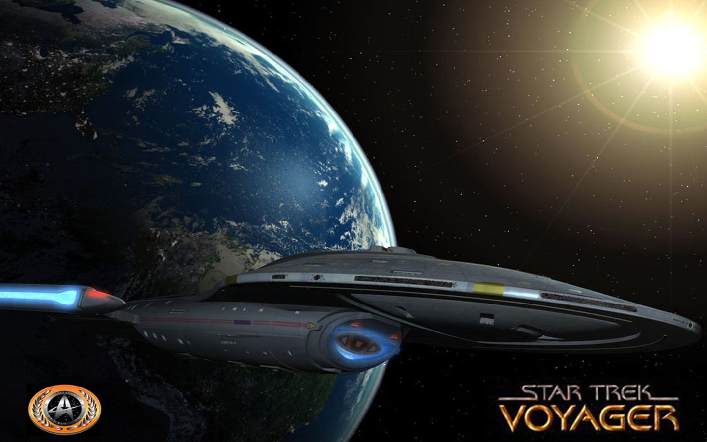 Star Trek Voyager Wallpaper 1440×900 | Star Trek Wallpaper