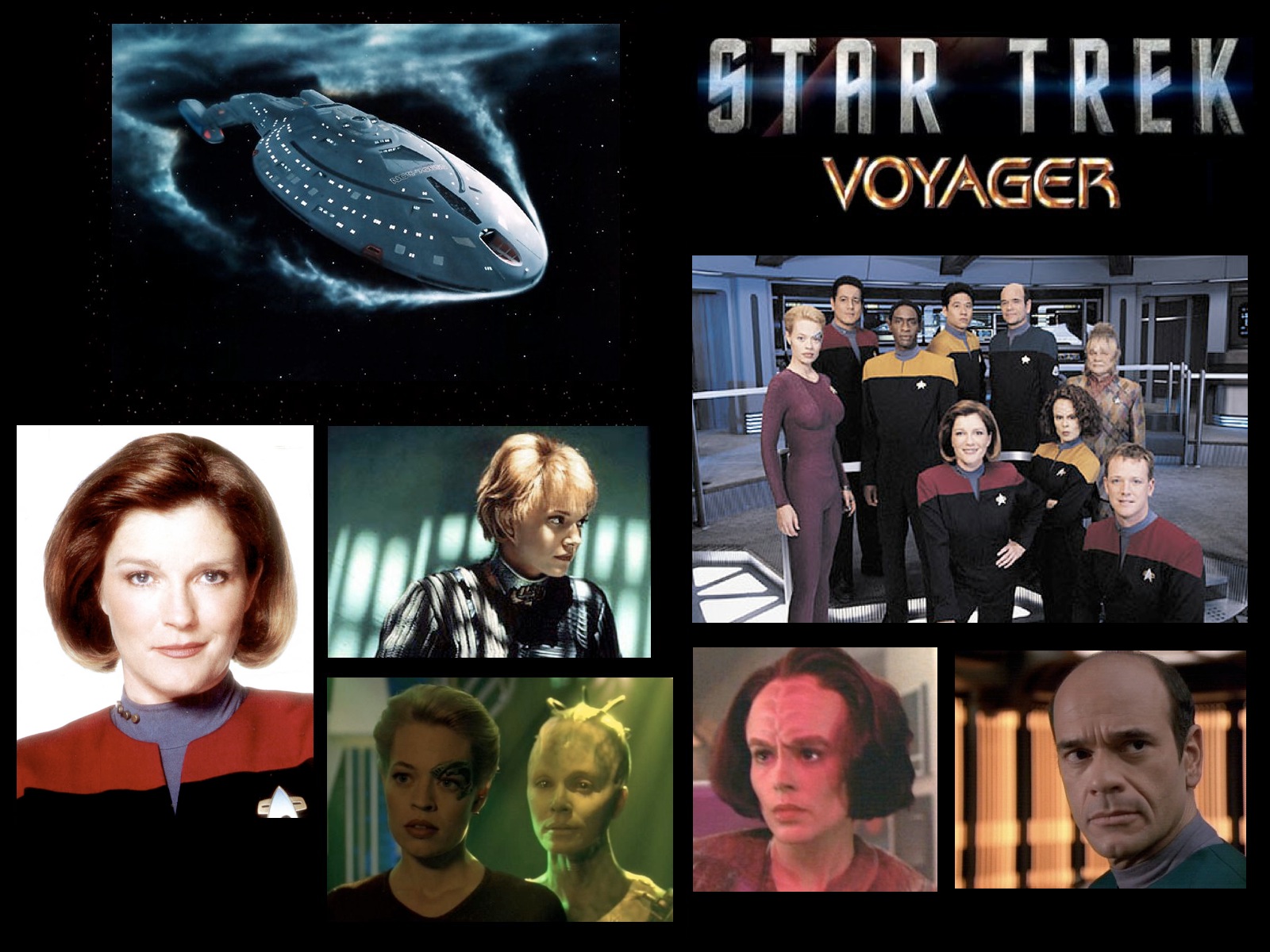 voyager wallpaper - Star Trek Voyager Wallpaper (23850344) - Fanpop