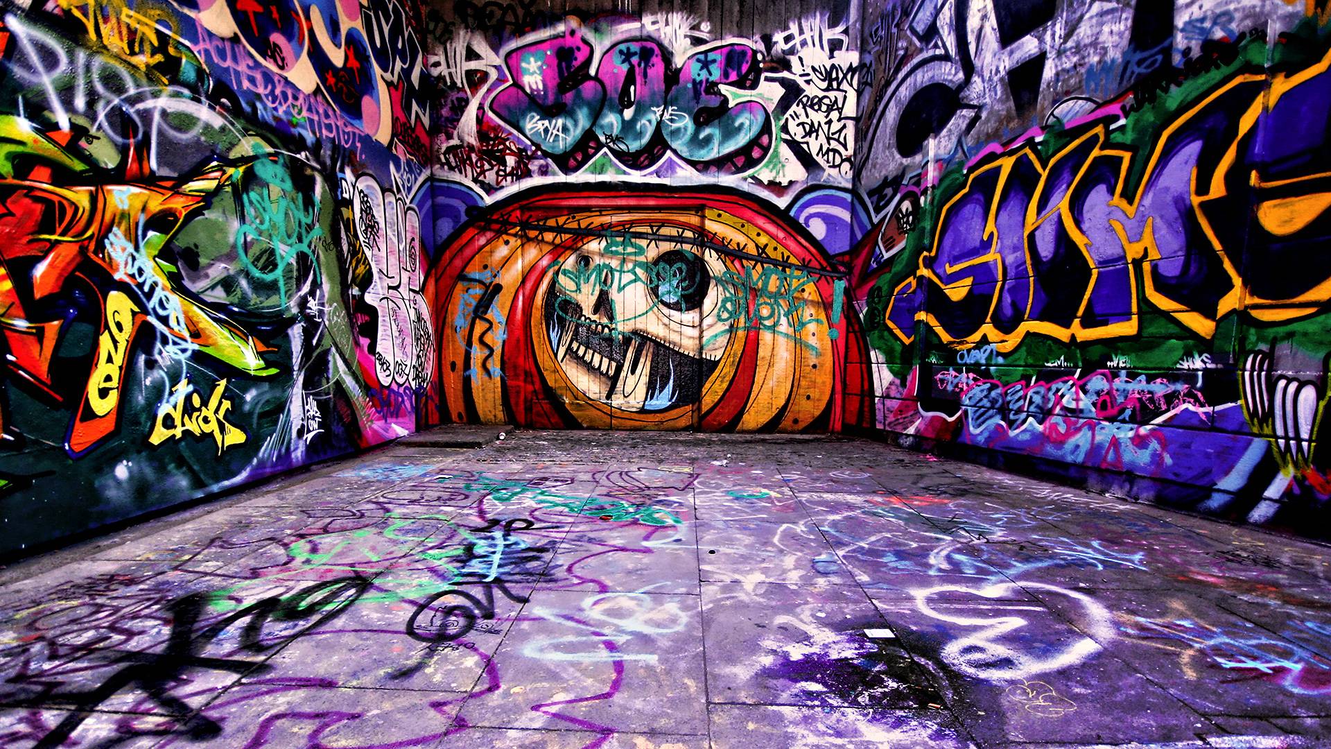 HD Graffiti Backgrounds