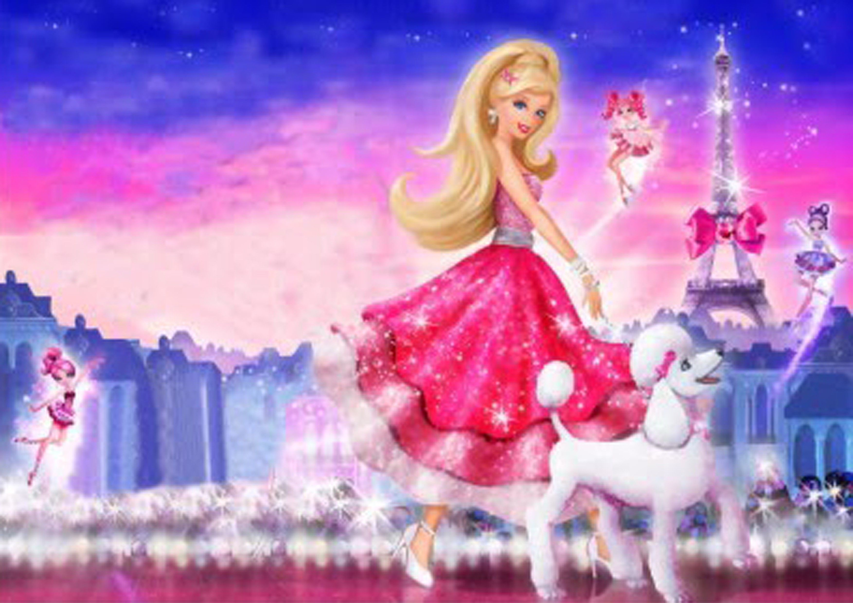 Gallery for - barbie wallpaper background