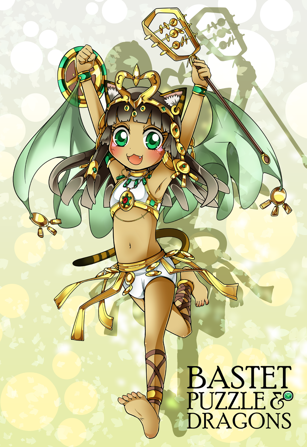 Bastet (Puzzle and Dragons) by MaidForge on DeviantArt