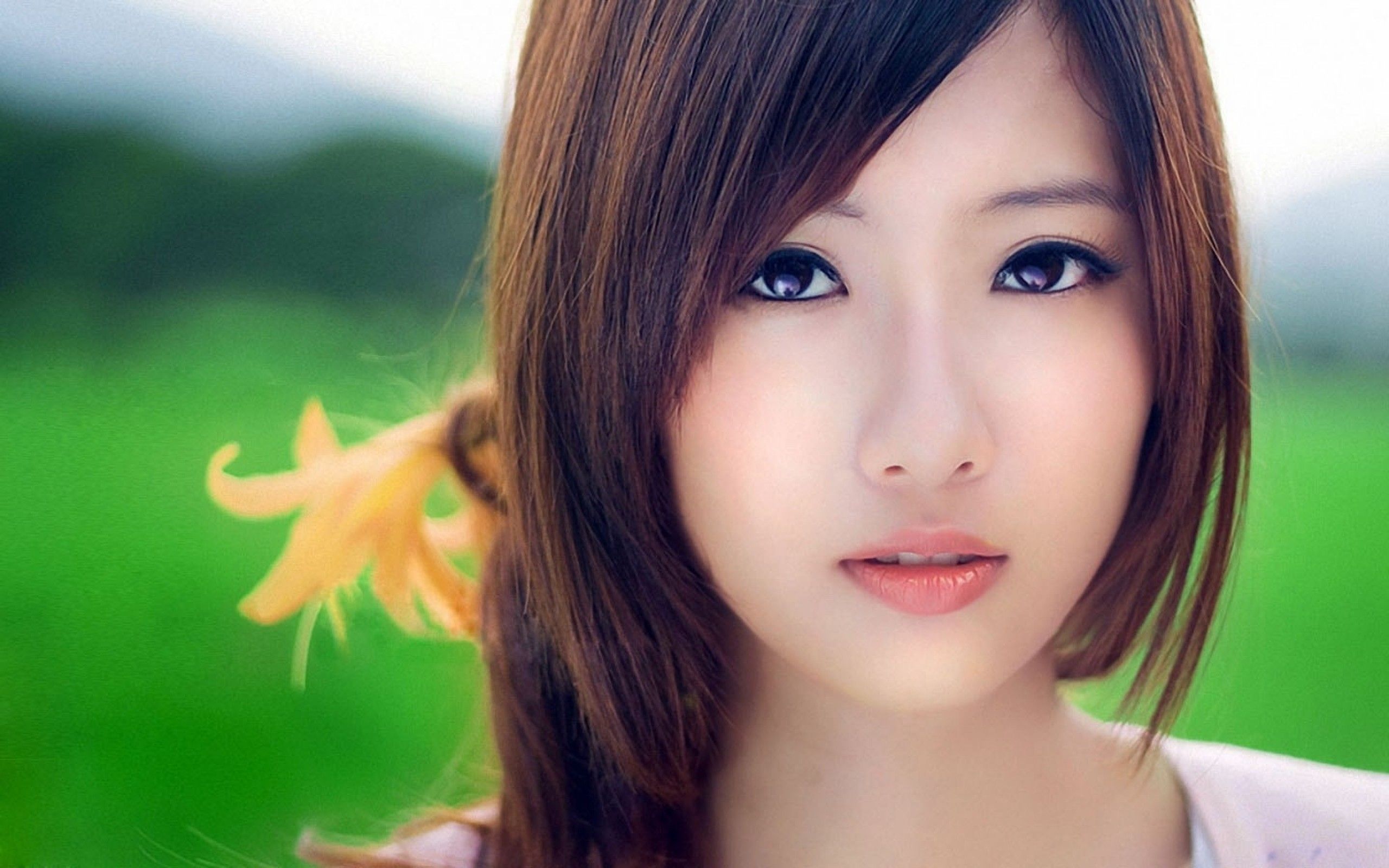 Download Asian Face Eyes Wallpaper Full HD Backgrounds
