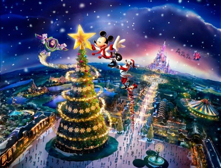 Disney Christmas Wallpaper Hd Widescreen Backgrounds Merry