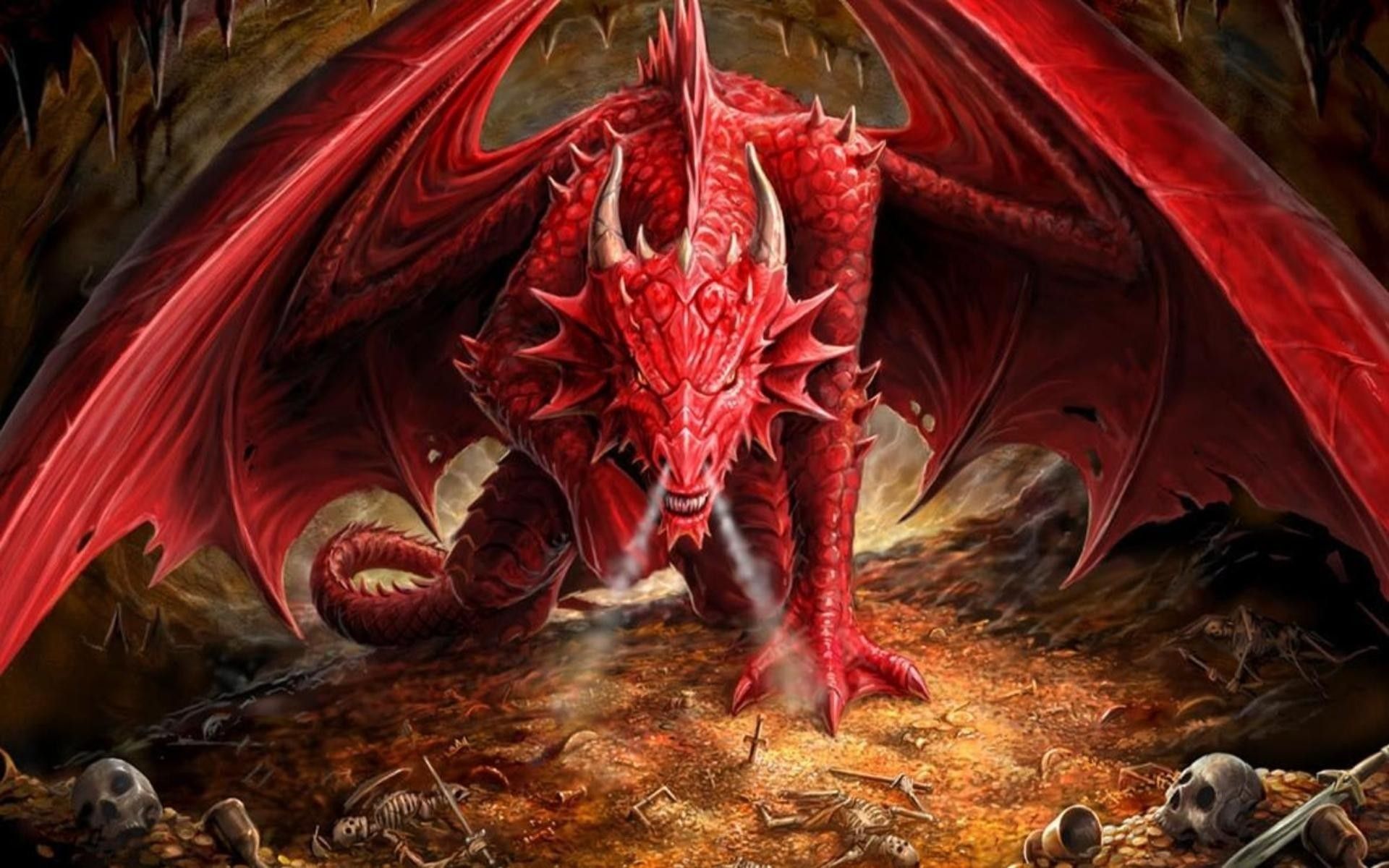 Smaug The Dragon Wallpaper - Wallpaper And Background Dragon
