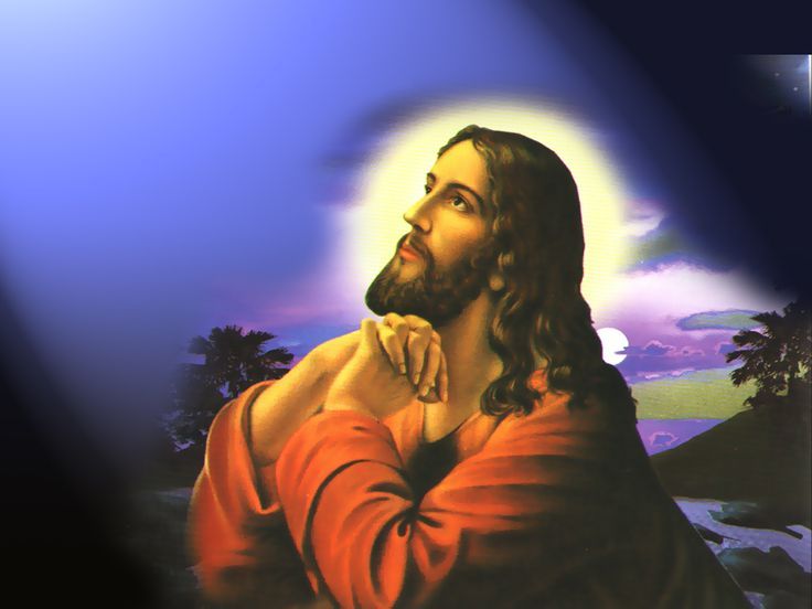 Beautiful Jesus Backgrounds | Beautiful Jesus Picture Praying At ...