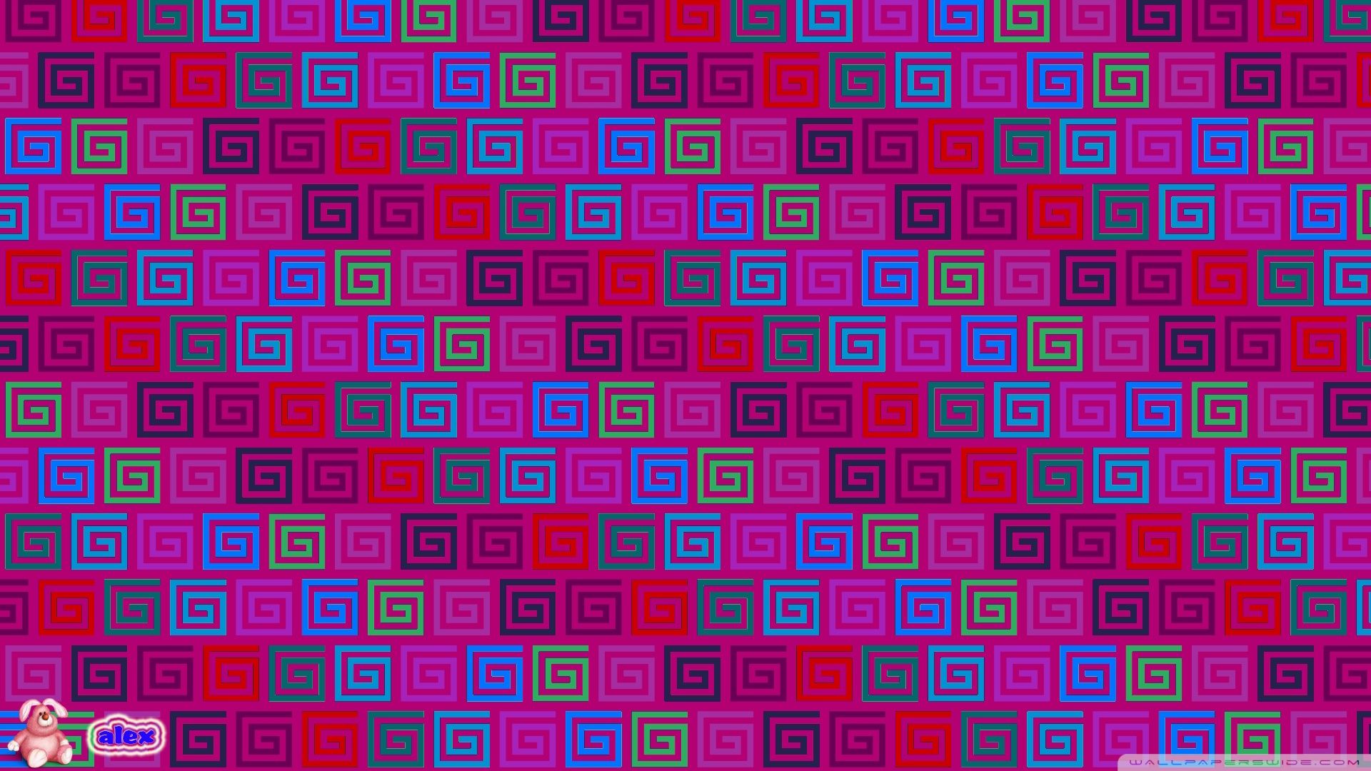 Download Red Floral Pattern Wallpaper 1920x1080 | Wallpoper #436713