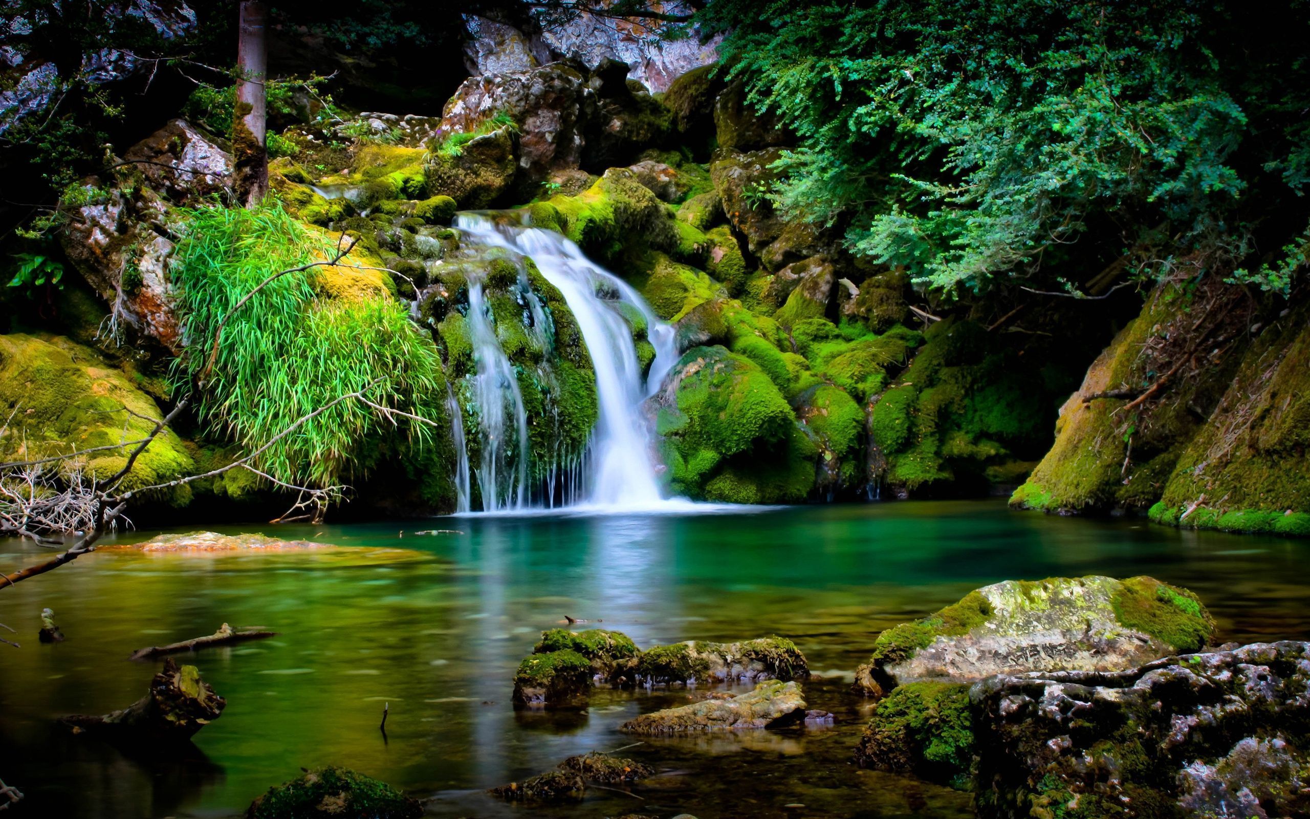 Small WaterFall | Wallpapers, Backgrounds, Images, Art Photos.