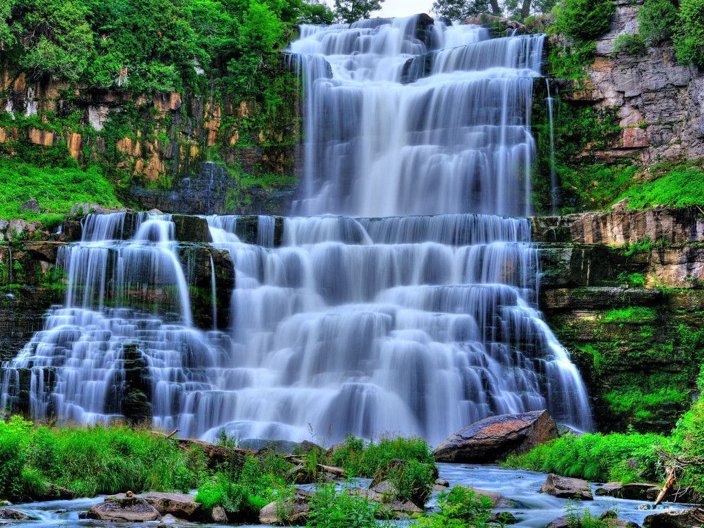 Awesome Waterfall Picture | Live HD Wallpaper HQ Pictures, Images ...