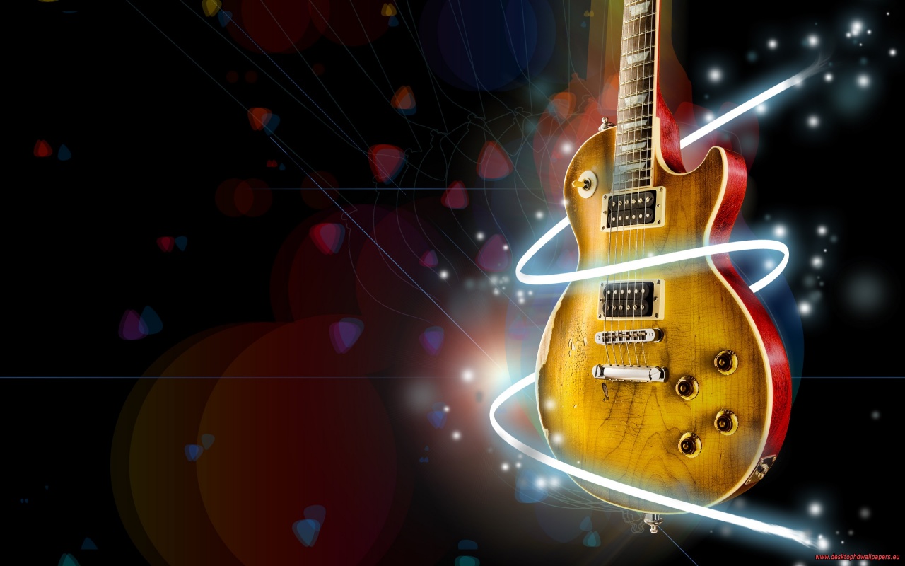 Slash Gibson Les Paul Electric Guitar HD Wallpaper Picture Free ...