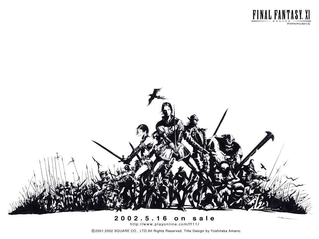 Final Fantasy XI Wallpapers - Elvaan, Galka, Hume, TaruTaru, Mithra
