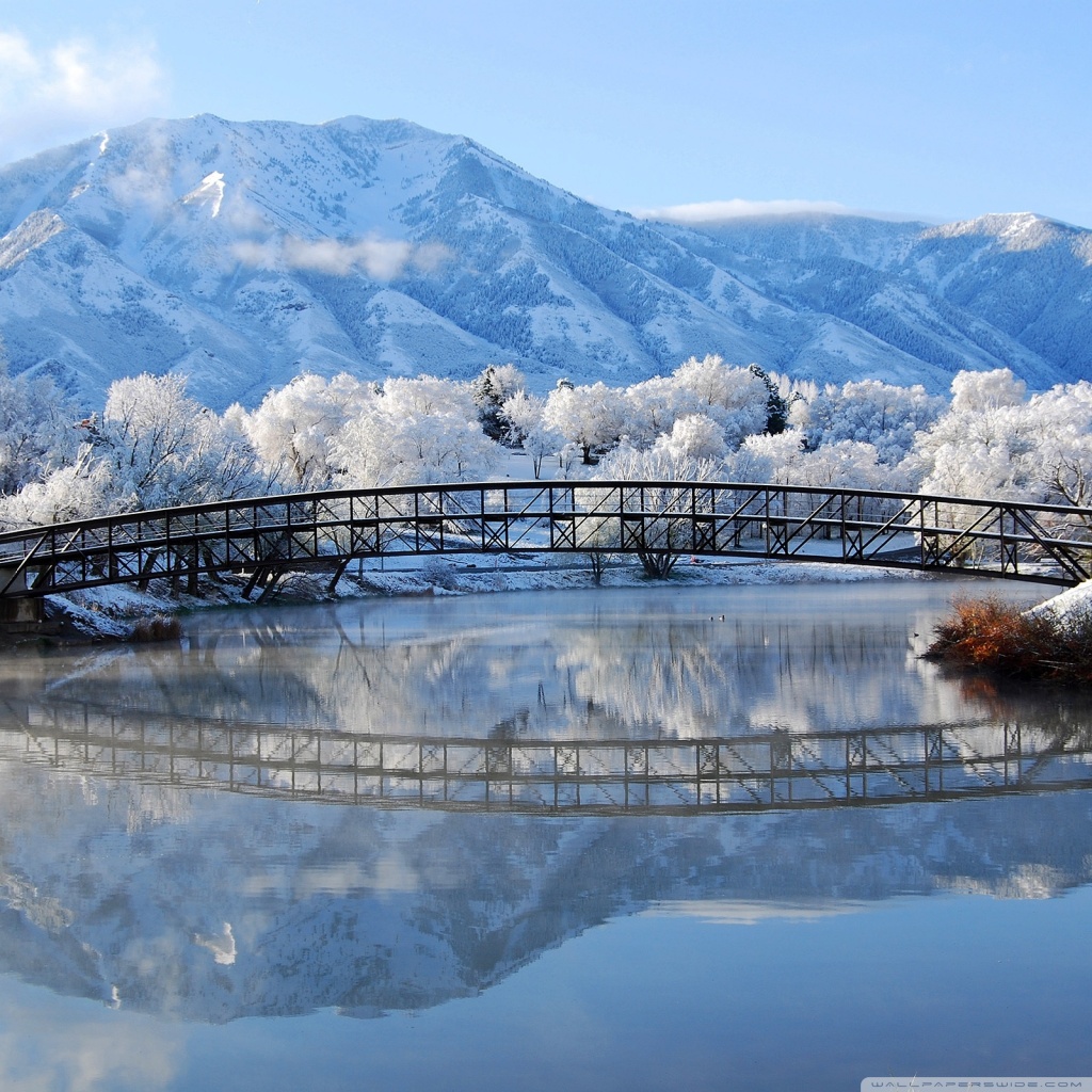 Beautiful Winter Scene HD desktop wallpaper Widescreen High resolution