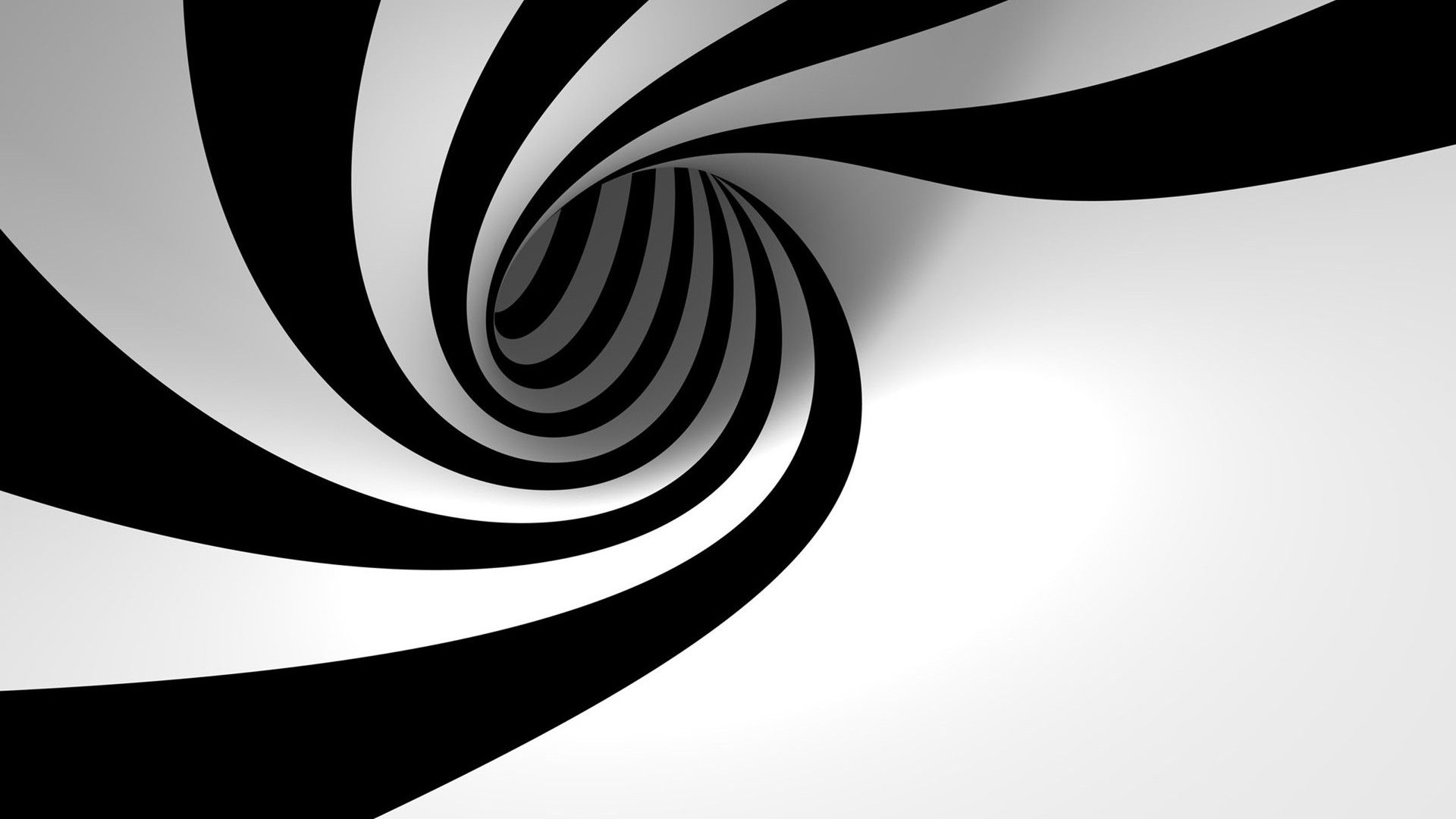 Black and white whirl abstract wallpaper 1920x1080 147