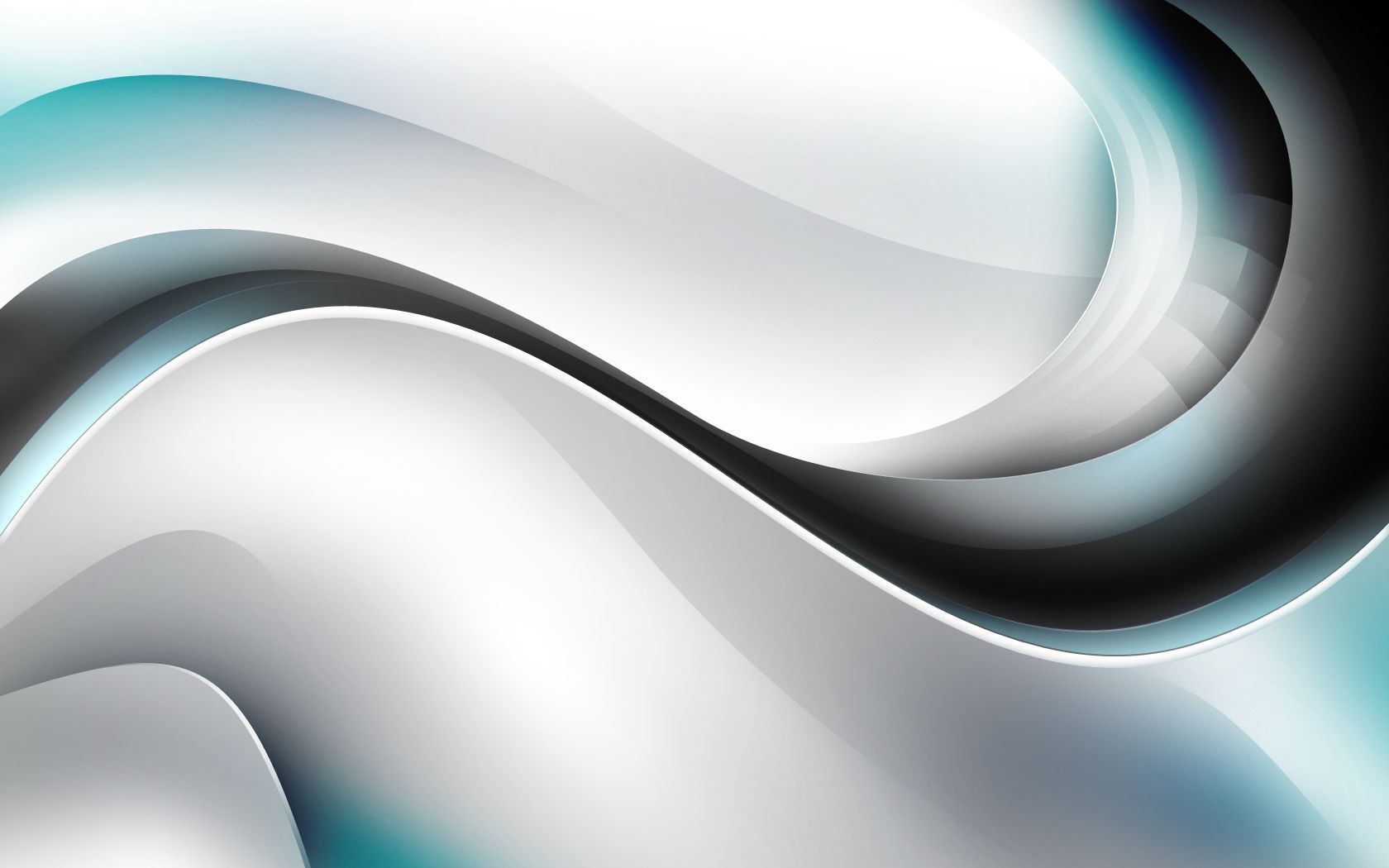 White Abstract Wallpaper - 48514