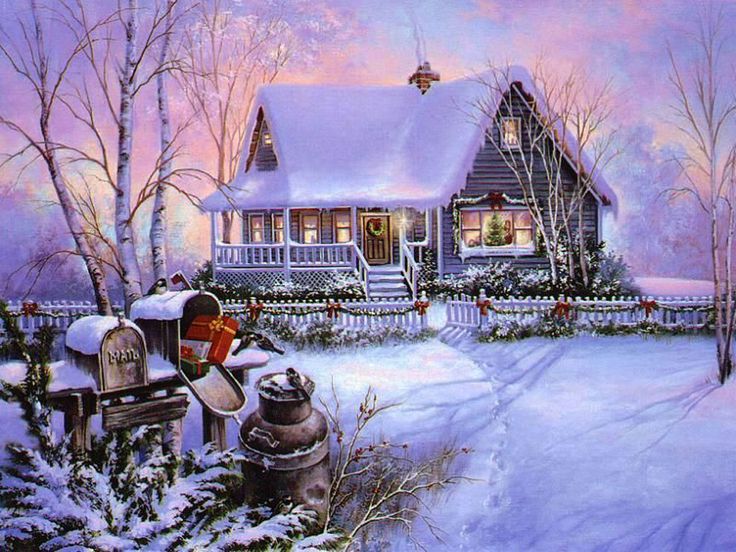 Christmas Scenes on Pinterest Winter Scenes, Christmas Eve and other