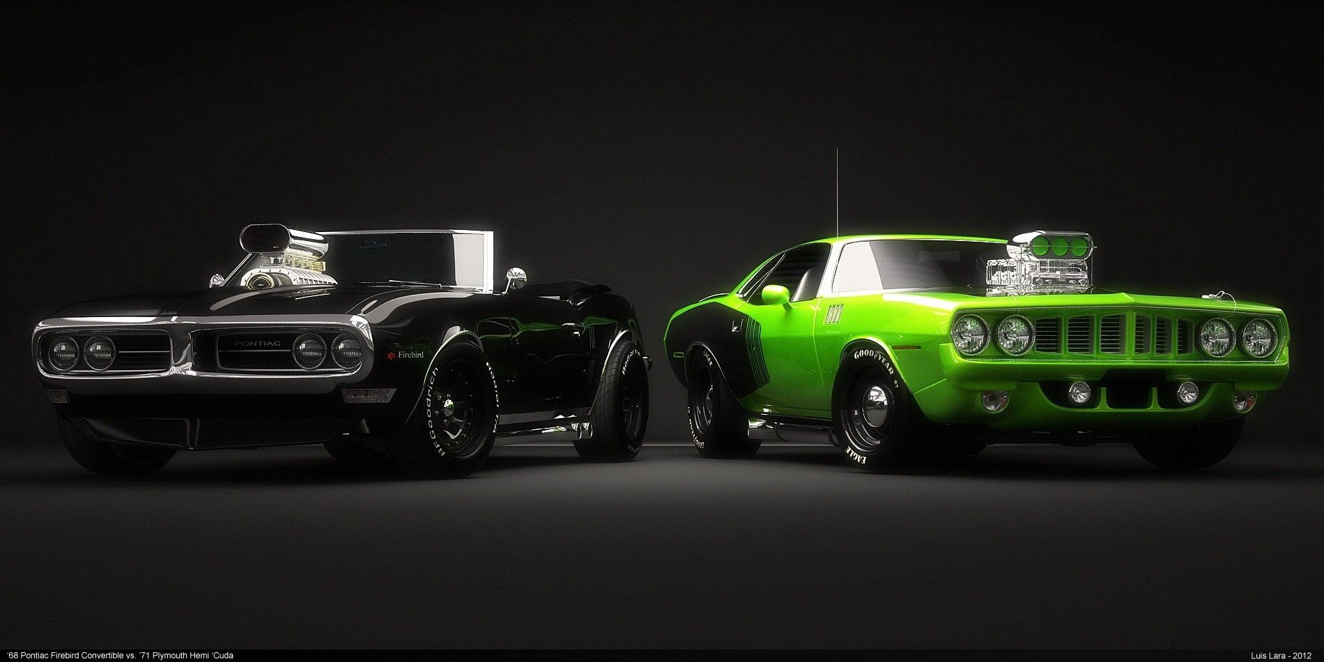 10 Muscle Car HD Wallpapers Backgrounds - Wallpaper Abyss