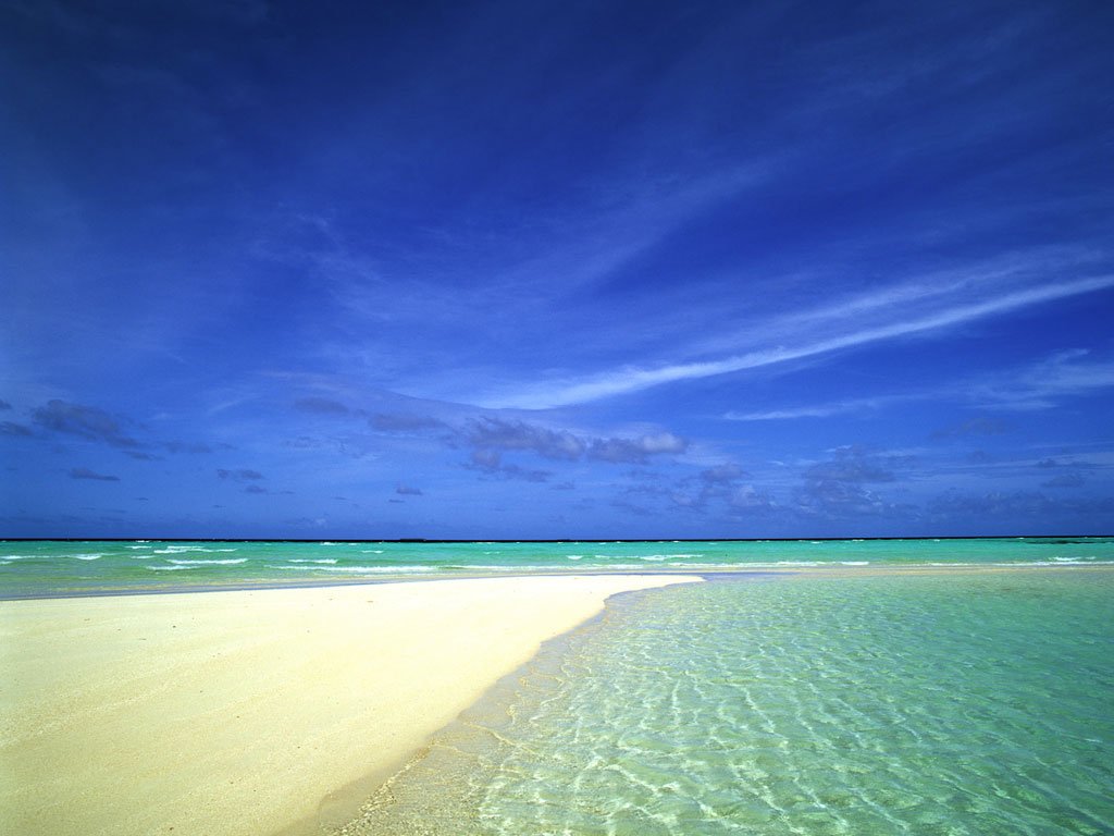 Soothing Ocean Beach Beautiful Exotic paradise