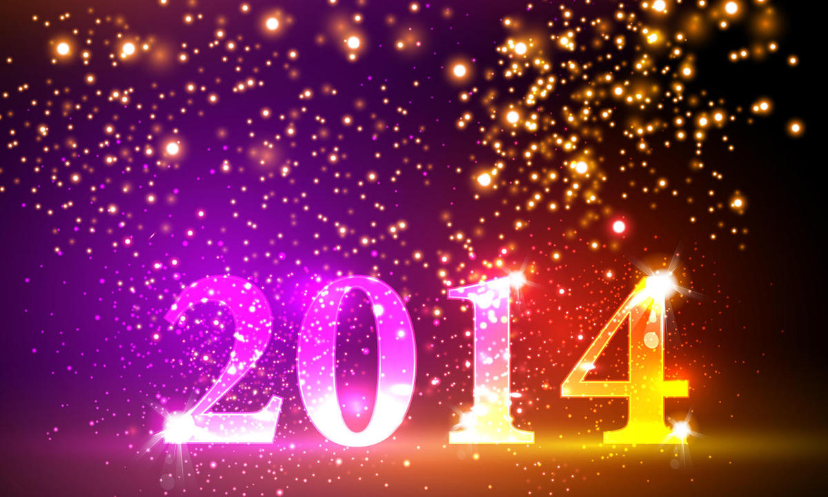 Colorful New Years fireworks live wallpaper 2014 Free & smart