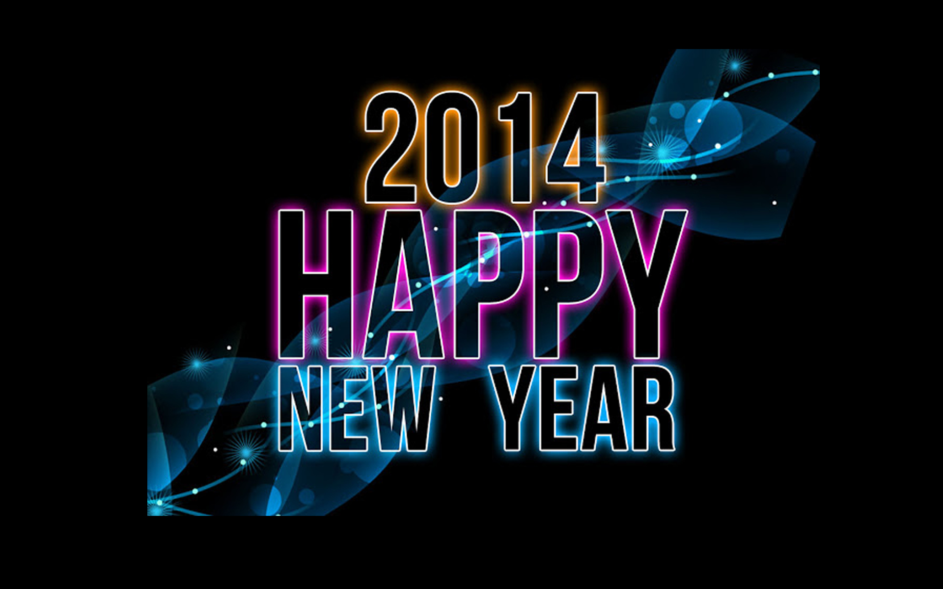 Beautiful Happy New Year 2014 Wallpaper for Greetings Incredible