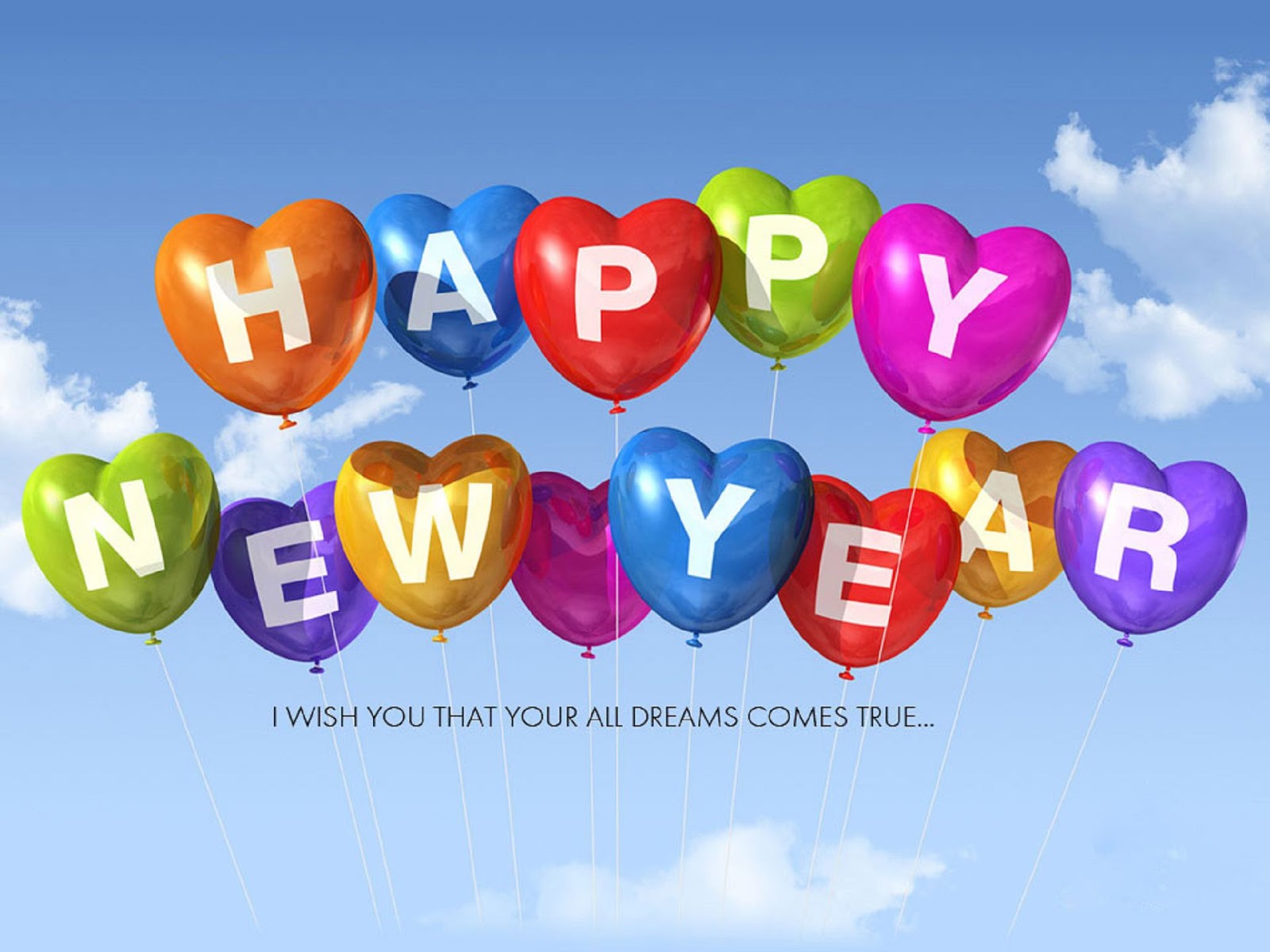 New Year 2014, I wish that all dreams come true wallpapers and ...
