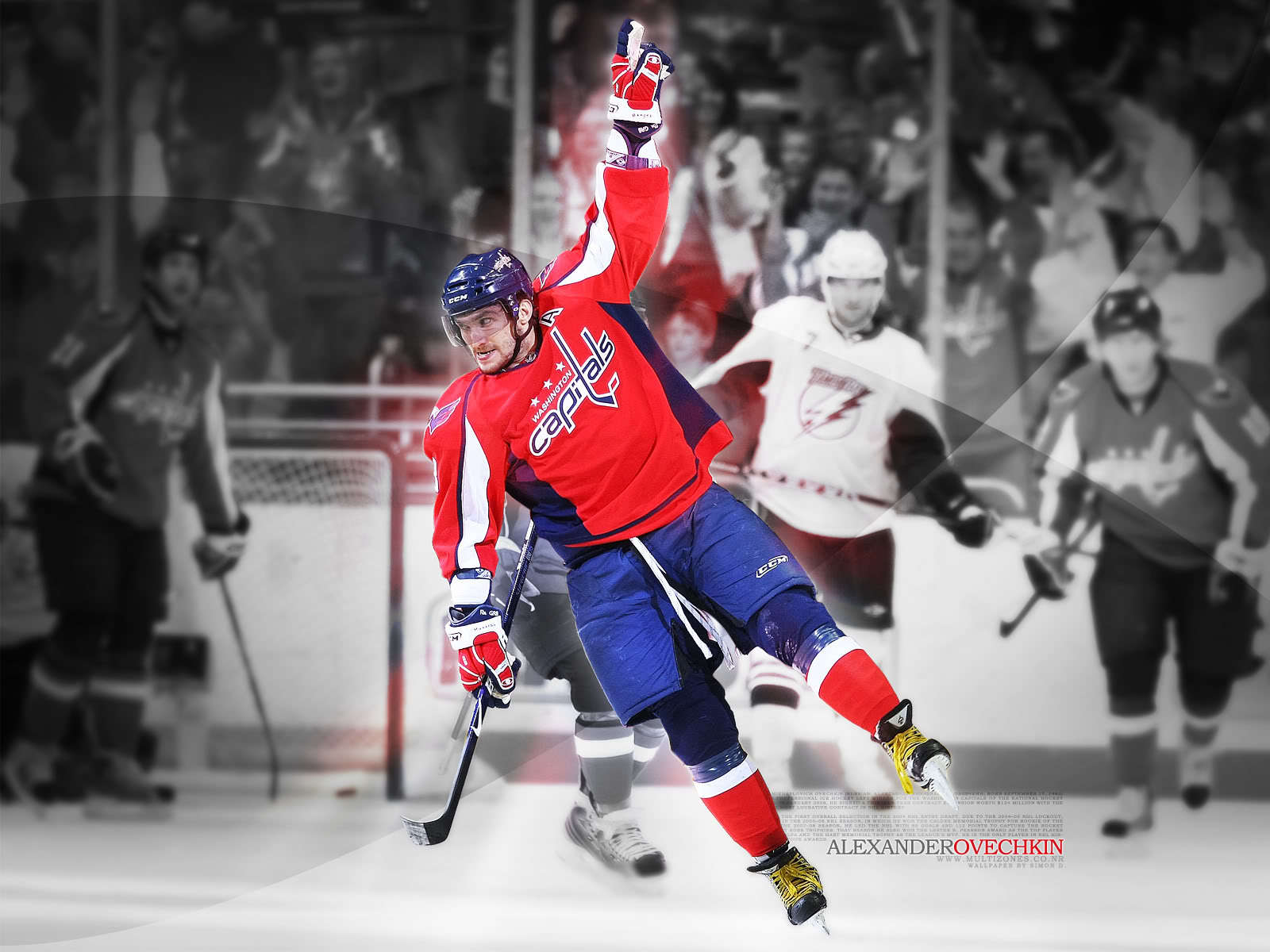 Famous Hockey player Washington Alexander Ovechkin wallpapers and other