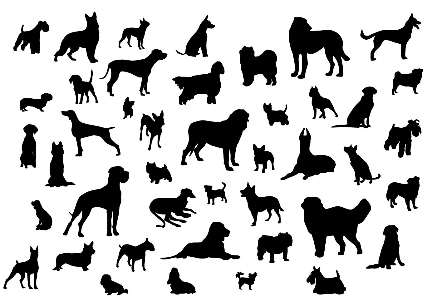 Paw Print Dog Free Vector Art - (1723 Free Downloads)