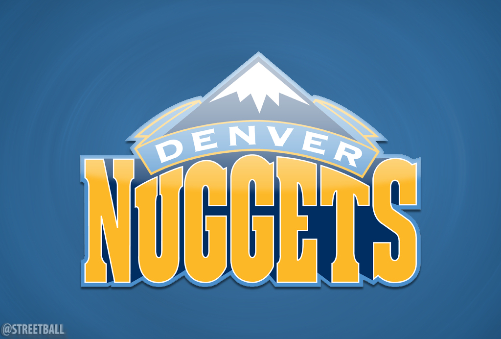 Denver Nuggets NBA Logo Wallpaper - Streetball