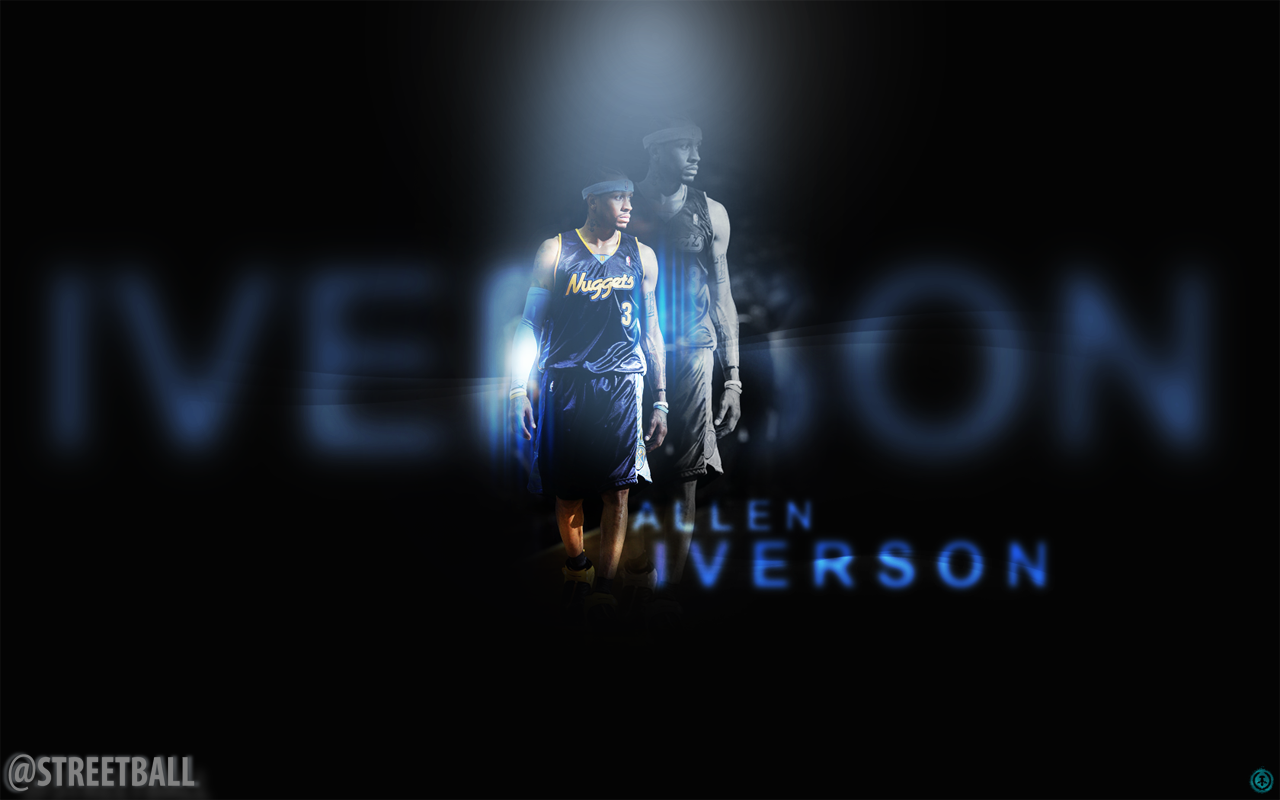 Allen Iverson Denver Nuggets NBA Wallpapers - Streetball