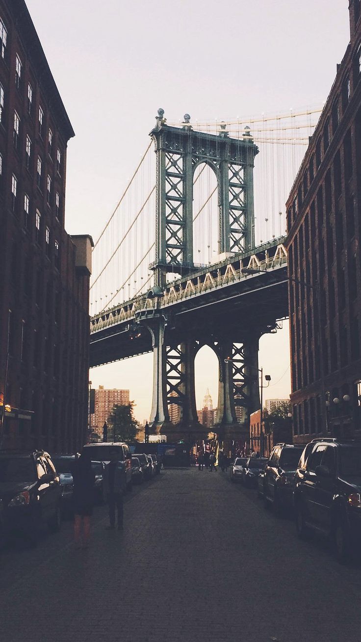 New York Bridge City Building Architecture Street #iPhone #6 #plus ...