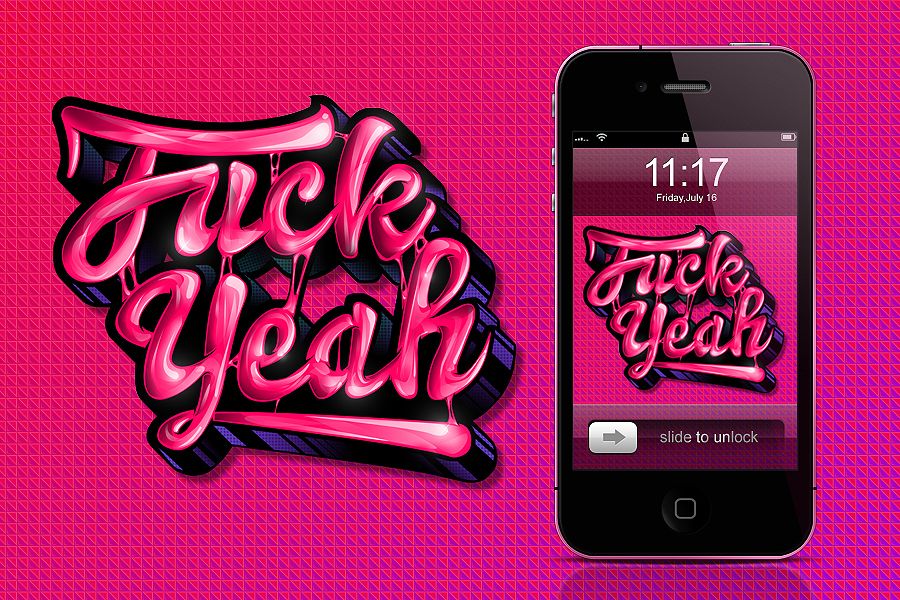 Fuck Yeah Iphone Wallpaper by crymz on DeviantArt