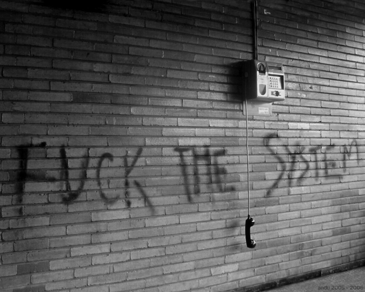 Fuck the system - wallpaper by anduq on DeviantArt