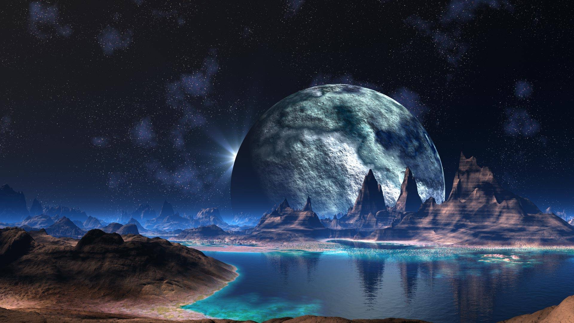Wallpapers Sci Fi Planets Giant Space Scifi 1920x1080 | #249351 ...