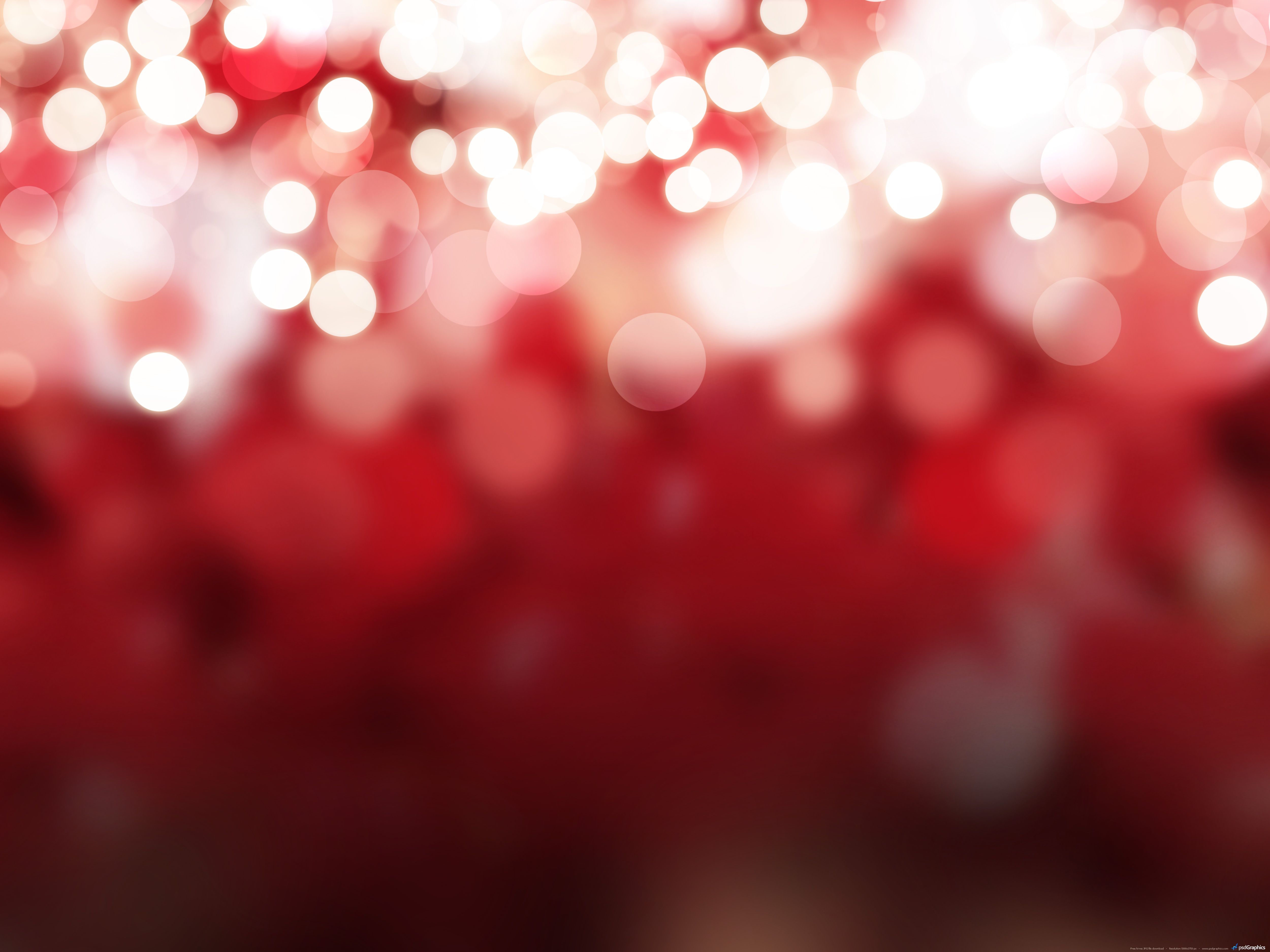 Blurry Christmas lights background | PSDGraphics