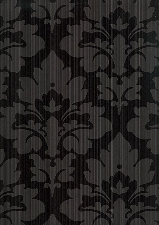 Black Damask Wallpaper | Modern Design | Damask Wallcoverings