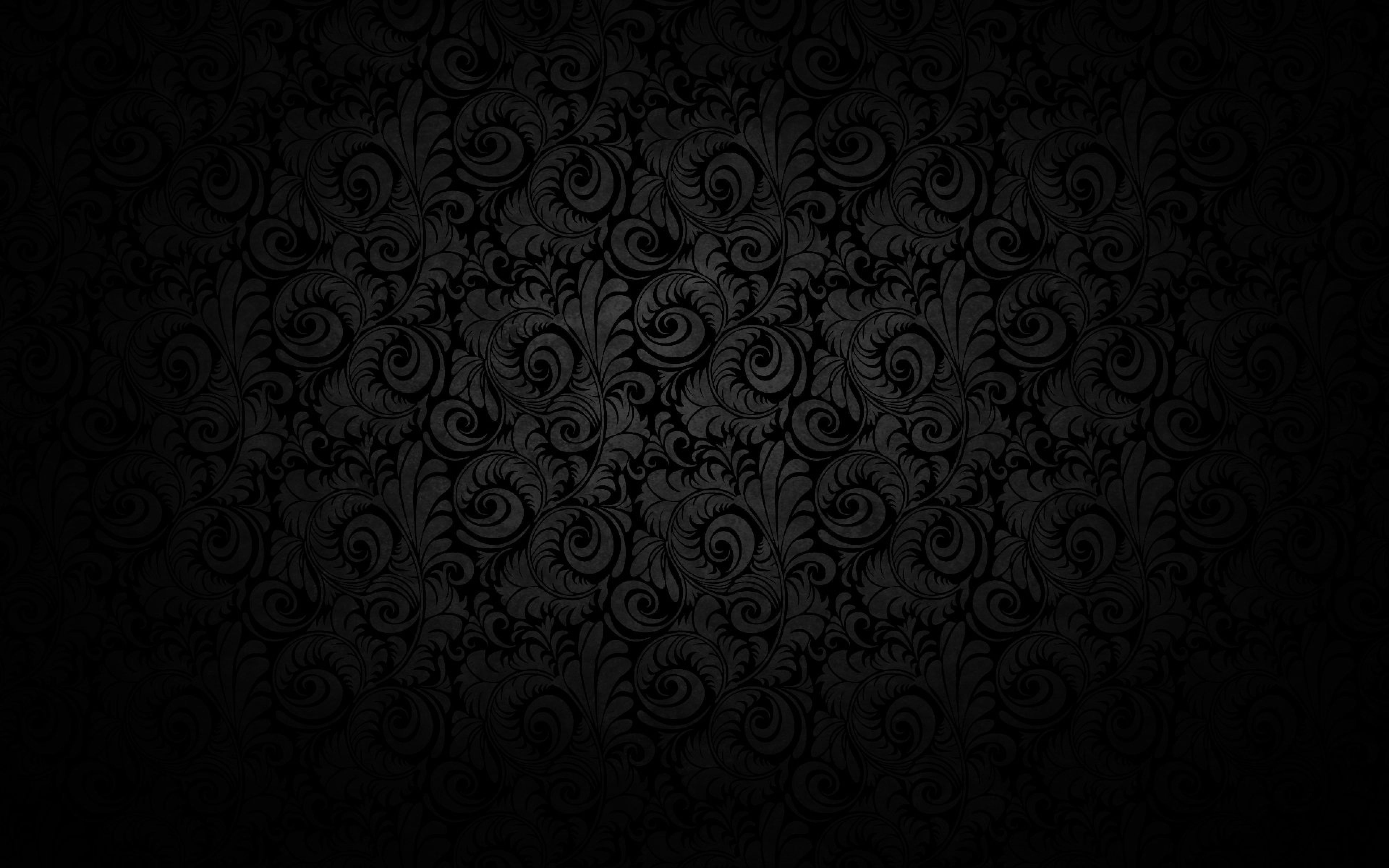 Download Wallpaper 3840x2400 Black background, Pattern, Light ...